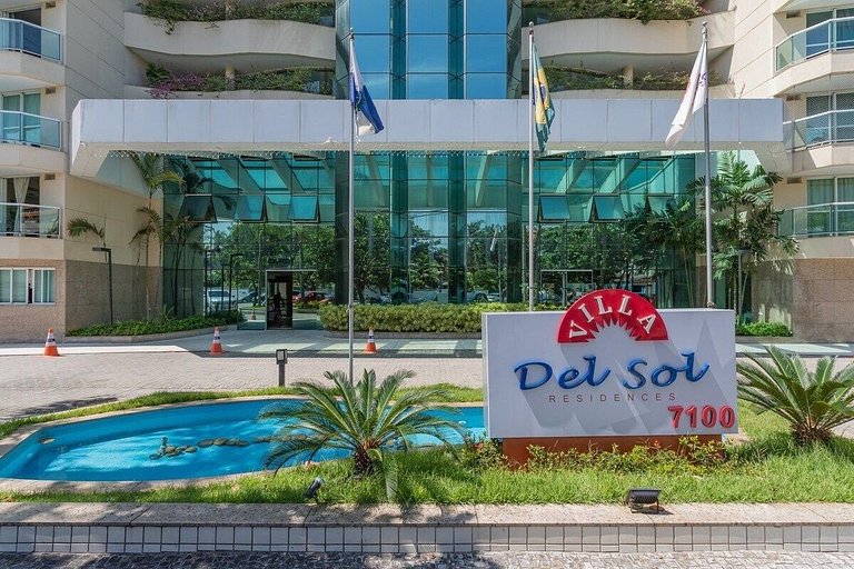 Apart-Hotel à Beira Mar no Recreio Apto 712
